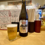 Botefurino Shimon'Ya - 瓶ビール 大瓶 SD 550円。