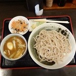 東京うどん - 東京うどん900円+サービス鮭ごはん