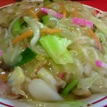 中華料理 牡丹園 - 皿うどん（細麺）：660円