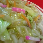 中華料理 牡丹園 - 皿うどん（細麺）拡大