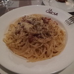 ラ・カノヴァ - スパゲティランチ（９００円）のカルボナーラ