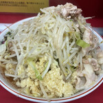 ラーメン二郎 - ラーメン小　カラメ以外全マシマシ