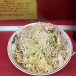 ラーメン二郎 - ラーメン小　カラメ以外全マシマシ