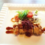 和敬静寂はせ川 - フレッシュ鶏の網香り焼き