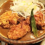 Mansaku - スパイシー鶏唐揚げかれーうどん