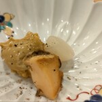 鮨　仙八 - トコブシのリゾット風