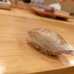 鮨　仙八 - 連子鯛