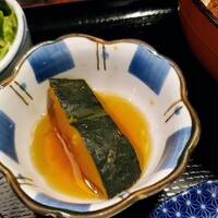 ごちそう家 ぽん太 八丁堀店 - 南瓜の煮物