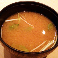 すし秀 其ノ弐 - 蜆の味噌汁｡