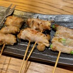 Koshino Kushiyaki Niwano Tori - 野菜串巻き盛り合わせ