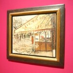 エルメス プティ アッシュ カフェ - 佐伯祐三展