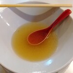 喜多方 満喜 - 塩ワンタン麺　ごちそうさまでした