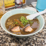 Imaike Nomisuke Hanten - ラーメン 伝統の油こってり濃い口 650円