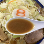 Hachiban Ramen - 野菜らーめん スープ