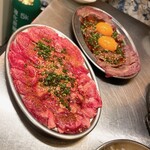 ツラとキモ 炭火焼肉 いわしげ - 