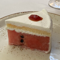 ヌキテパ - こっちは可愛いスイカのショートケーキ