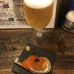 もつ焼きごえん 野毛店 - ３杯目のビールと通風