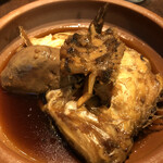 せいじ - お通しのヒラメの煮付け。