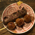 もつ焼きごえん - 串焼き２本（せんべろ内）
