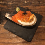 もつ焼きごえん 野毛店 - 通風半熟卵480円