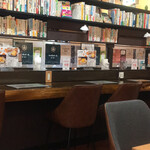 珈琲処 徳右ヱ門 - カウンター席