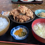 万年竹 - 唐揚げ定食