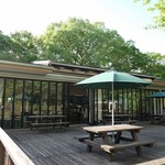 国営武蔵丘陵森林公園 中央レストラン - （2023/4月）テラス席