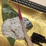 大宮 すし由 - 鰆の焼き物（ゆかり山芋ソース）。