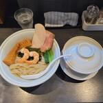 らーめん三極志 - 濃厚伊勢海老つけ麺