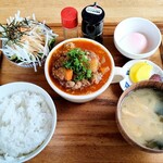 Cafe narumari - 牛スジの煮込み定食