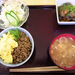 Kominithikicchinfiru - 河本さん家の根菜ヘルシー定食　（５００円）