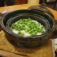 季去来亭 - 青豆ご飯
