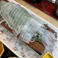 対馬のどぐろとイカ活き造り 博多 魚蔵 都ホテル店 - 