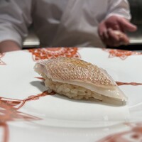麻布十番 鮨 無銘 - カスゴ鯛