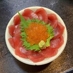 料理 なか善 - マグロいくら丼ミニ  1600円（ランチメニュー）