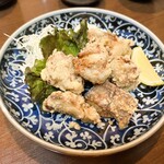 吾妻鮨 - 地鶏の唐揚げ…税込770円