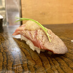 Tsukiji Sushidai - 炙りトロ