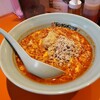 元祖ニュータンタンメン本舗 - ニュータンタンメン＋具ダブル（裏メチャ辛）。スープがいつもより優しく見えます。