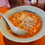 Ganso nyutantammenhompo - ニュータンタンメン＋具ダブル（裏メチャ辛）。スープがいつもより優しく見えます。