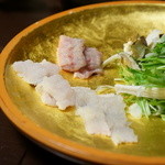 しのはら - 鱧に鰻のシャブシャブ