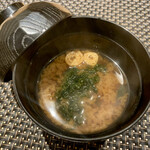 名駅 鮨 Sublime - 締の汁物