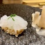 名駅 鮨 Sublime - 寿司　ケンサキイカ