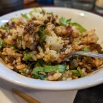 タコライス、よく混ぜていただきます♪（2023年5月）