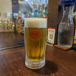 なんくる食堂 - オリオンビール 580円（2023年5月）