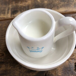 元町珈琲店 - ミルクも可愛い