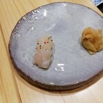 こい勢 - 特選旬のお任せ握り(スルメイカ)