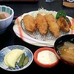 和定食 滝太郎 - 牡蠣フライ定食