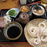 むさしの エン座 - 焼豚もり+おしぼり（おろし）+天かす