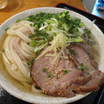 むさしの エン座 - 焼豚うどん（冷）