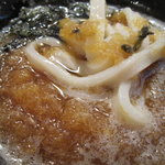 むさしの エン座 - おしぼりでうどんを食べてみた。うまい！